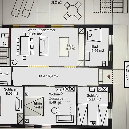 Traumkrone - Wiesengruen Apartment *